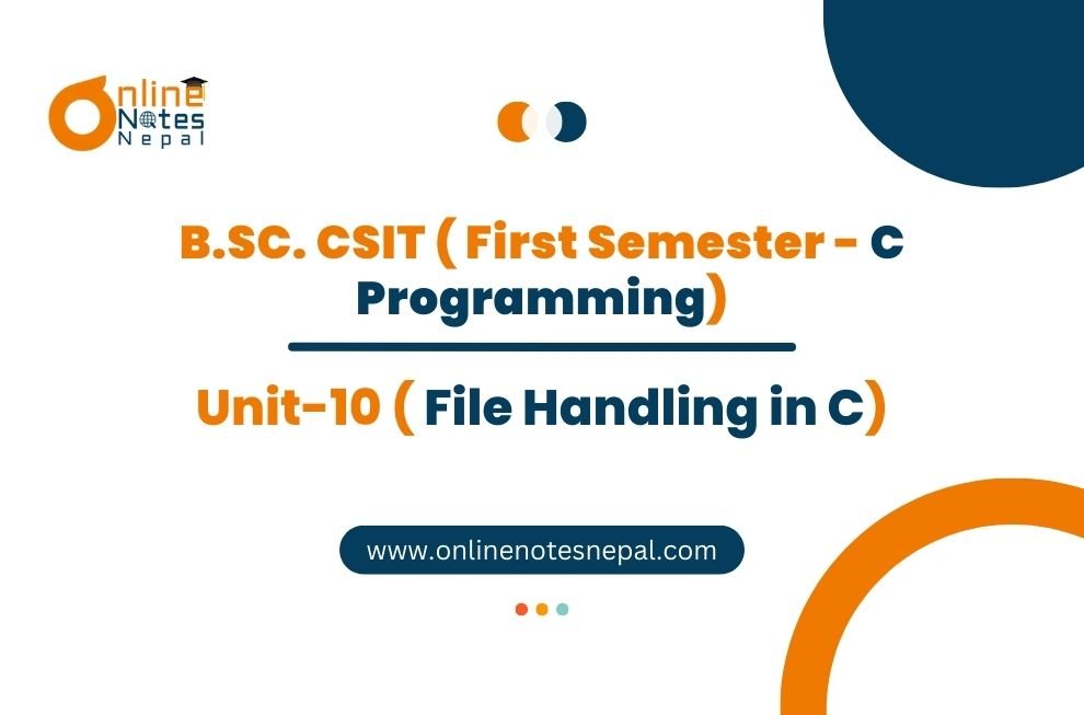 File Handling in C Photo